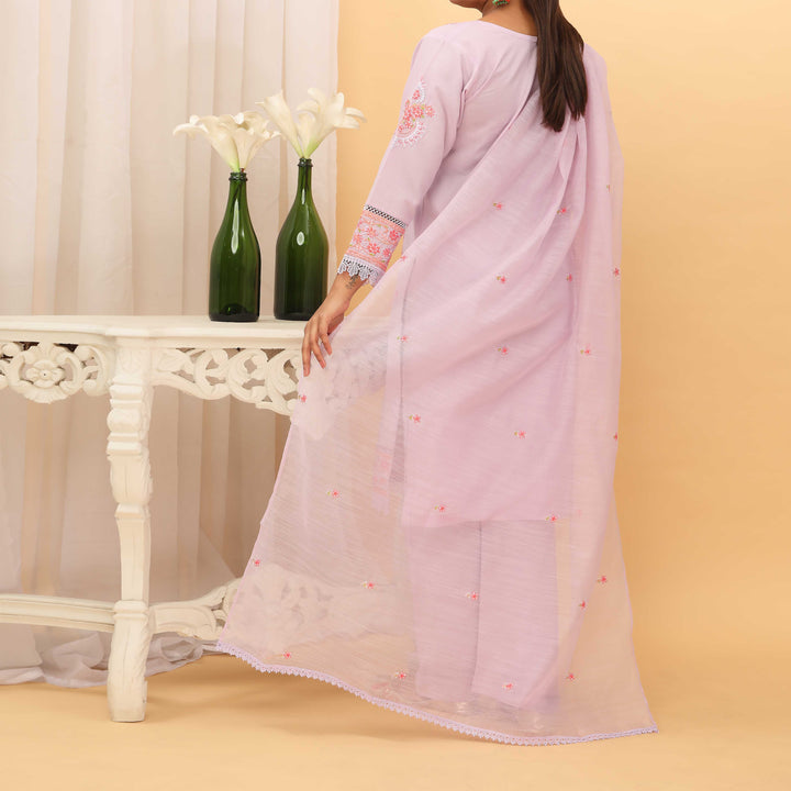 3PC- Embroidered Cambric Suit PS5144