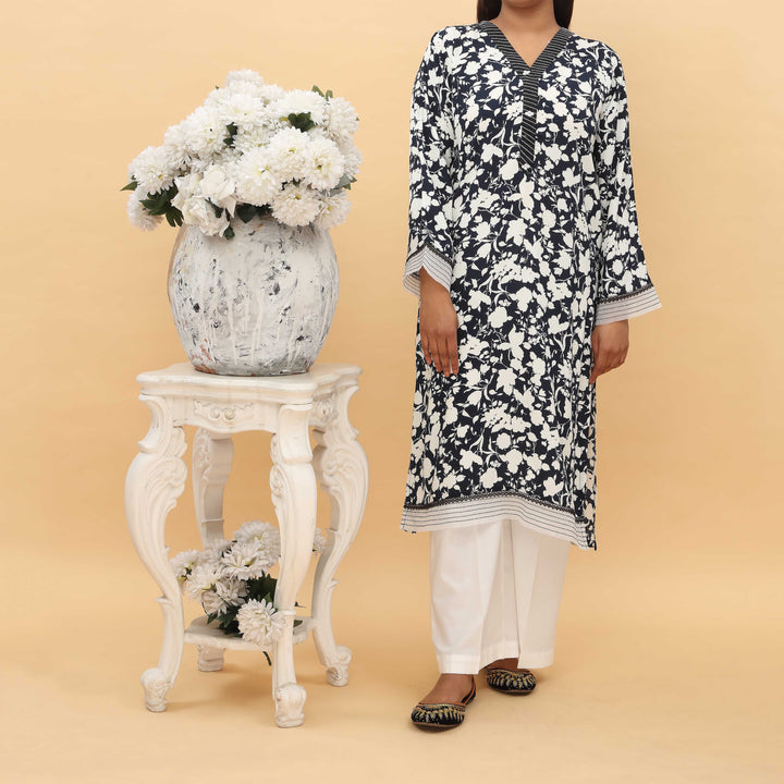 Black Printed Shirt PS5153