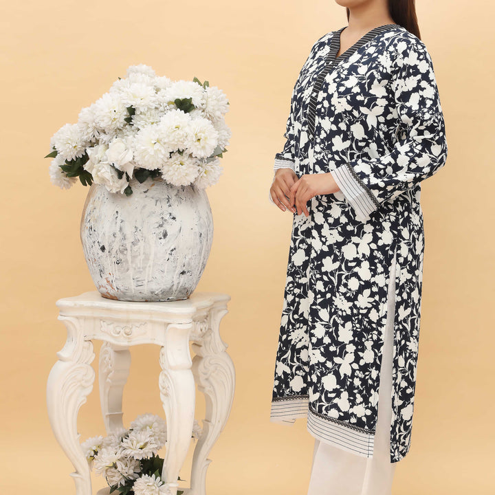 Black Printed Shirt PS5153