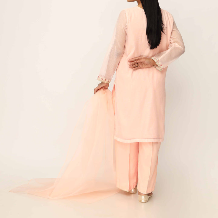 3PC- Cotton Khadi Net Suit PS5154