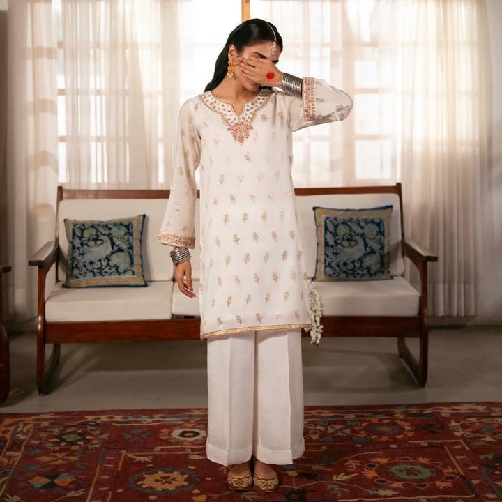 2PC- Jaquard Zari Lawn Suit PS5173