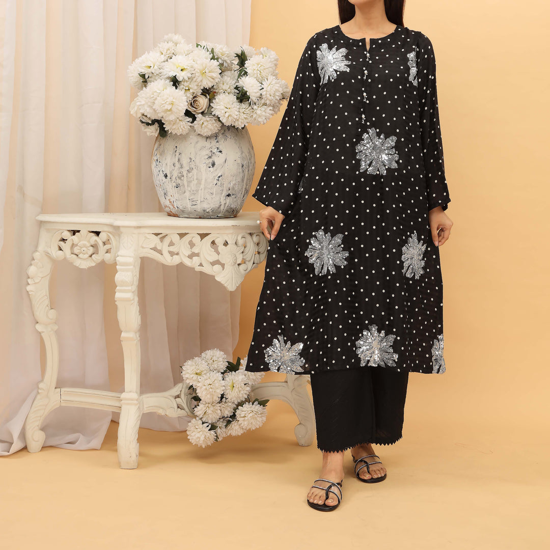 1PC- Digital Printed Geroget Shirt PS5174