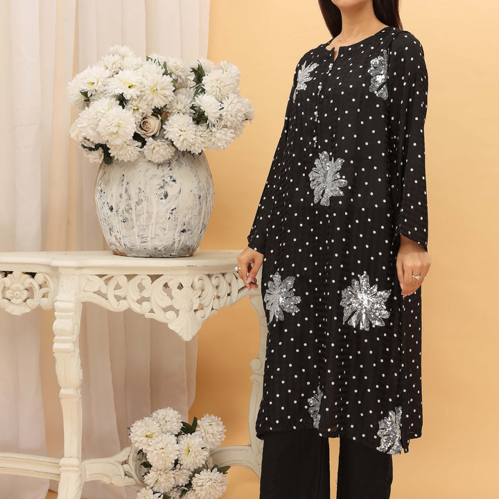 1PC- Digital Printed Geroget Shirt PS5174