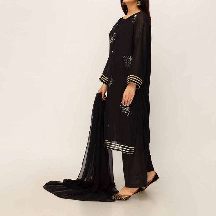 3PC- Georget Chiffon Suit PS5250