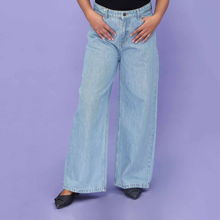 Sky Blue Denim Pant PS9538