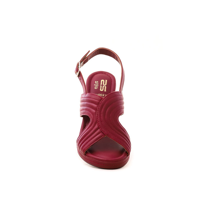 Maroon Formal Sandal PU0027