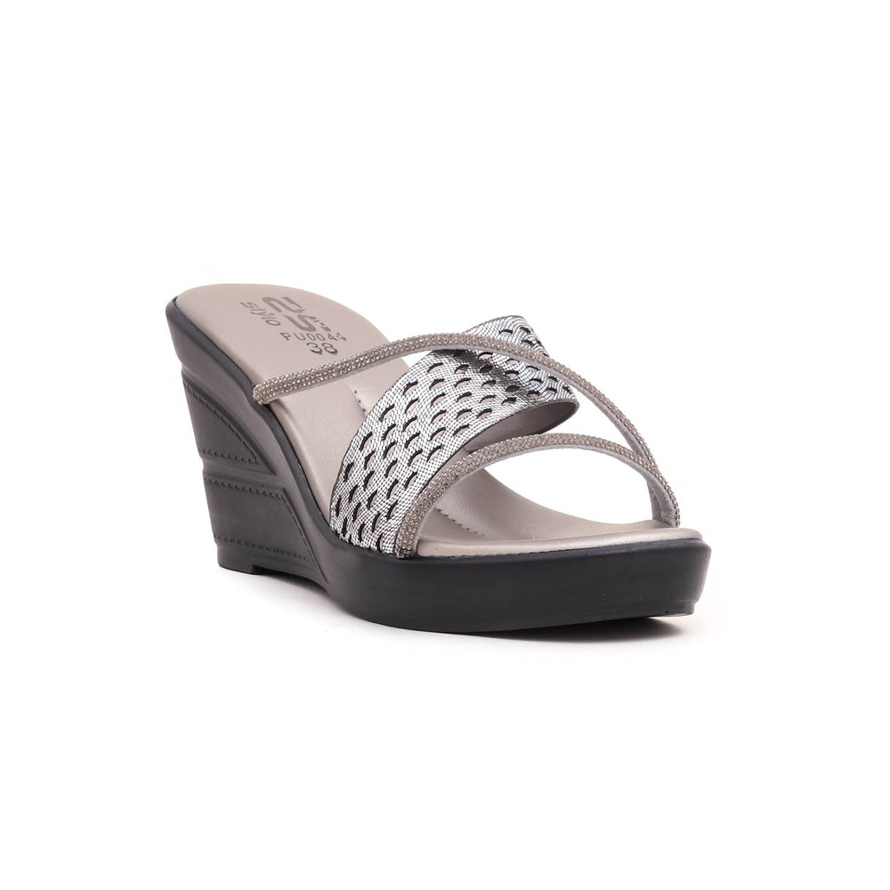 Grey Formal Slipper PU0044