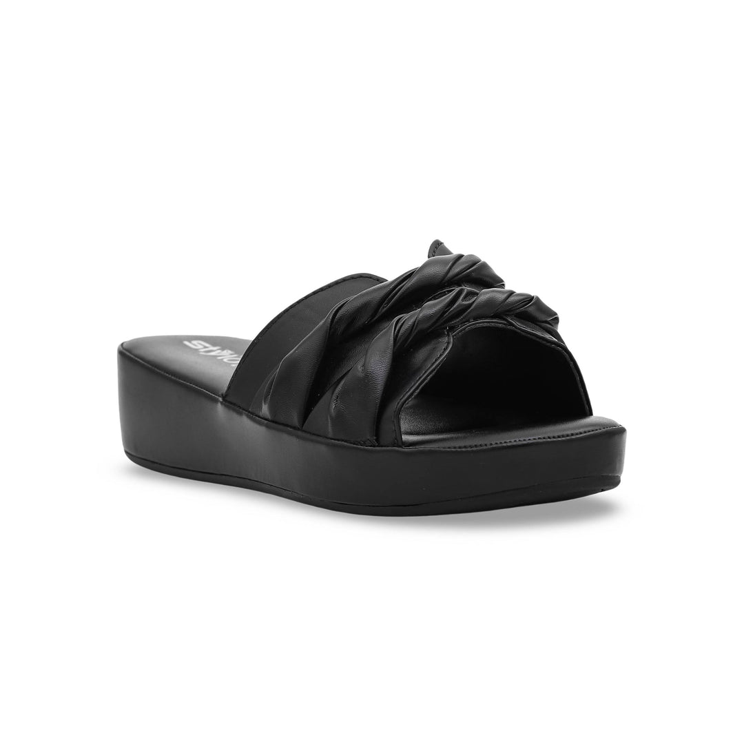 Black Formal Slipper PU0046