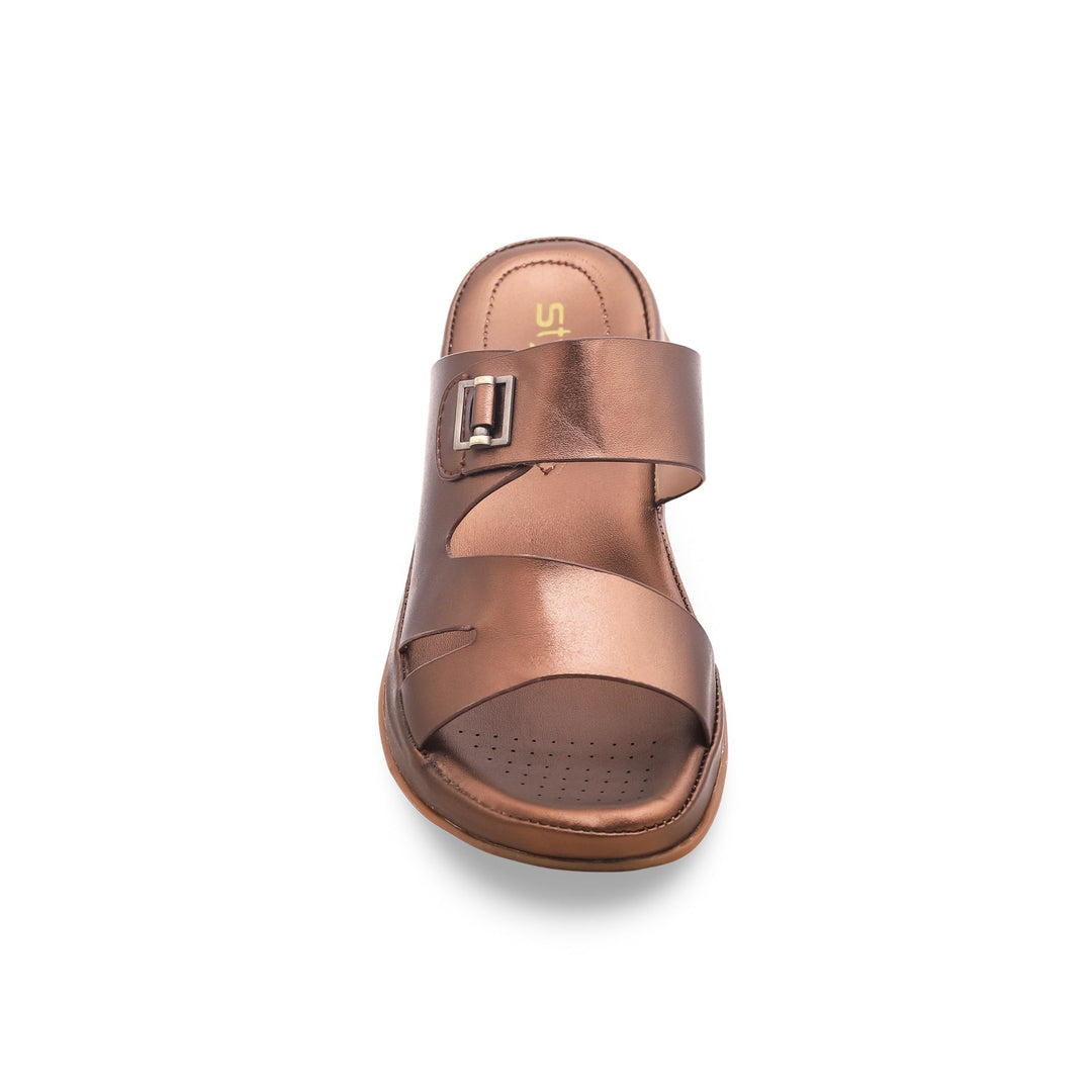 Copper PU Slippers PU0055