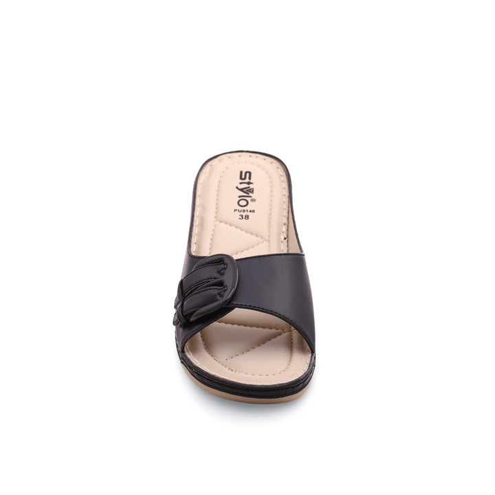 Black Formal Slipper PU0146