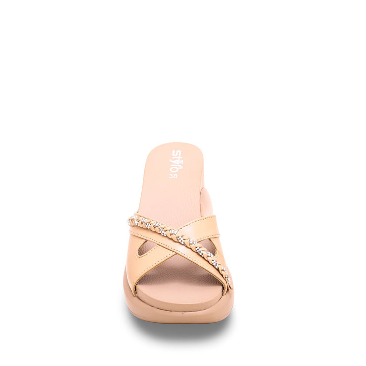 Beige Formal Slipper PU0189