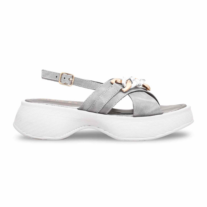 Grey Formal Sandal PU0312