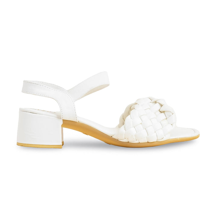 White Formal Sandal For Ladies PU0326
