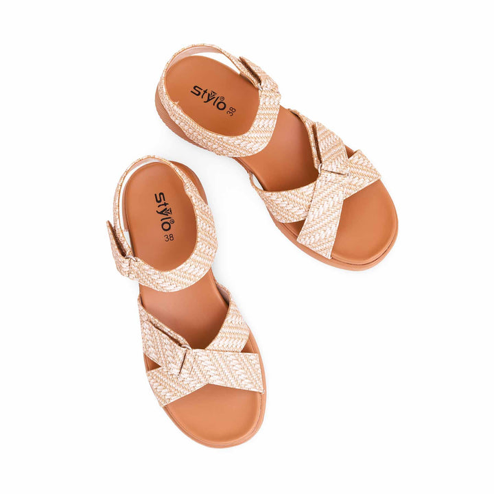 Beige Formal Sandal PU0332