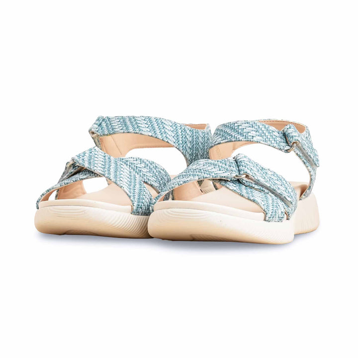 Sky Blue Formal Sandal For Ladies PU0332