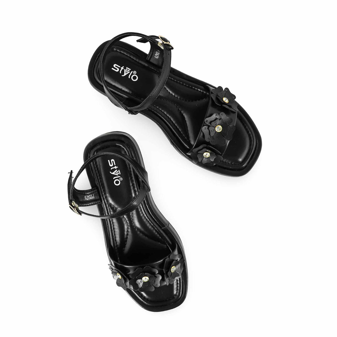 Black Formal Sandal PU0478