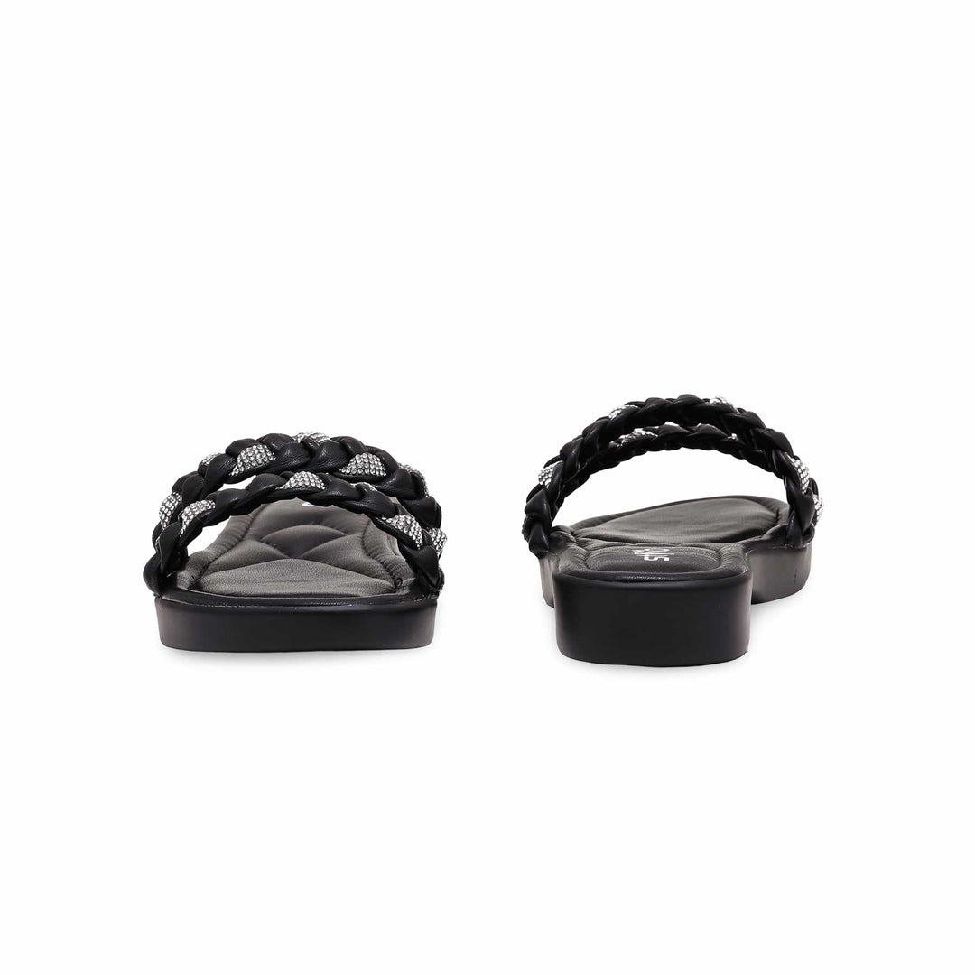 Black Formal Slipper PU0484