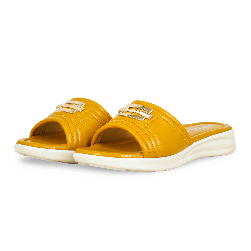 Mustard Formal Slipper PU0503