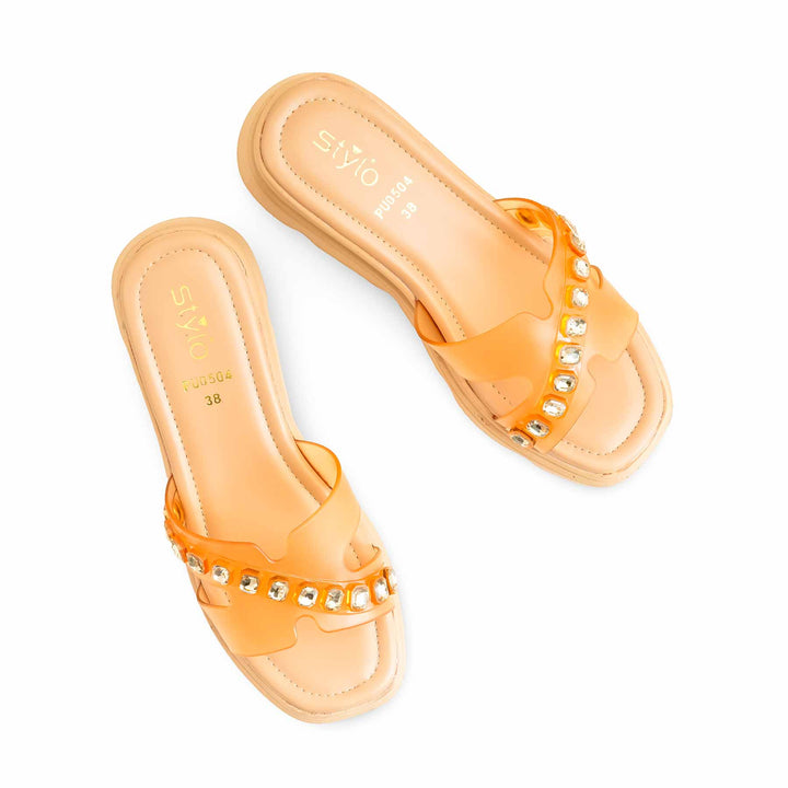 Tan Formal Slipper PU0504