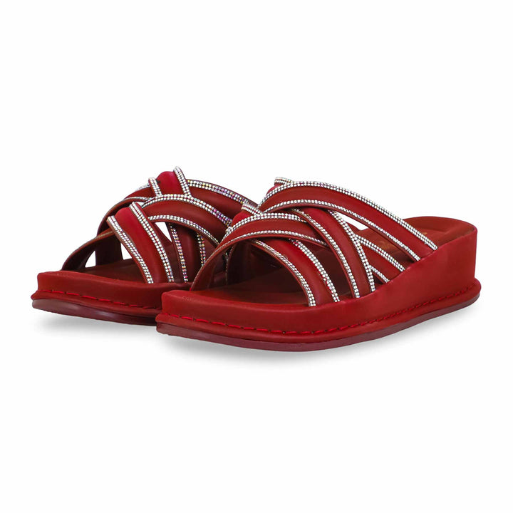 Maroon Formal Slipper PU0520