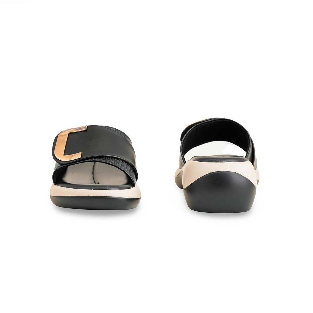 Black Formal Slipper PU0528