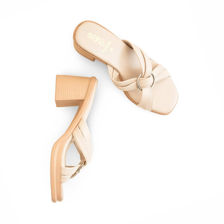 Beige Formal Slipper PU0529