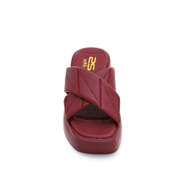 Maroon Formal Slipper PU7010