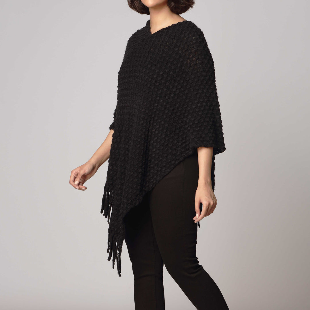 Black Cape Shawl PW2802