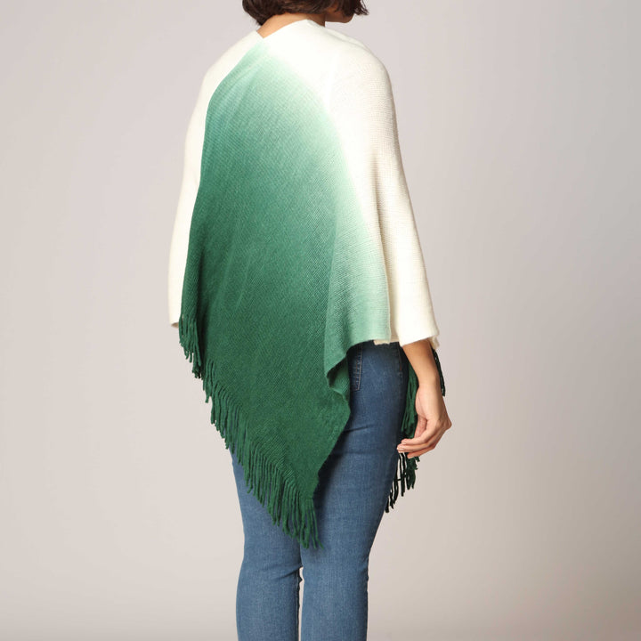 Green Cape Shawl PW2805