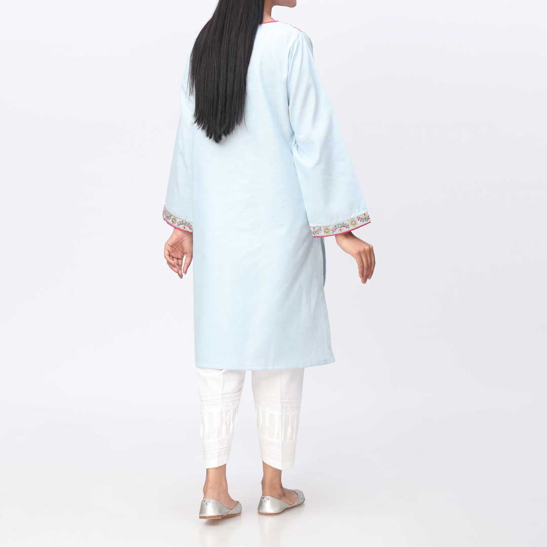 1PC- Embroidered Karandi Shirt PW3001