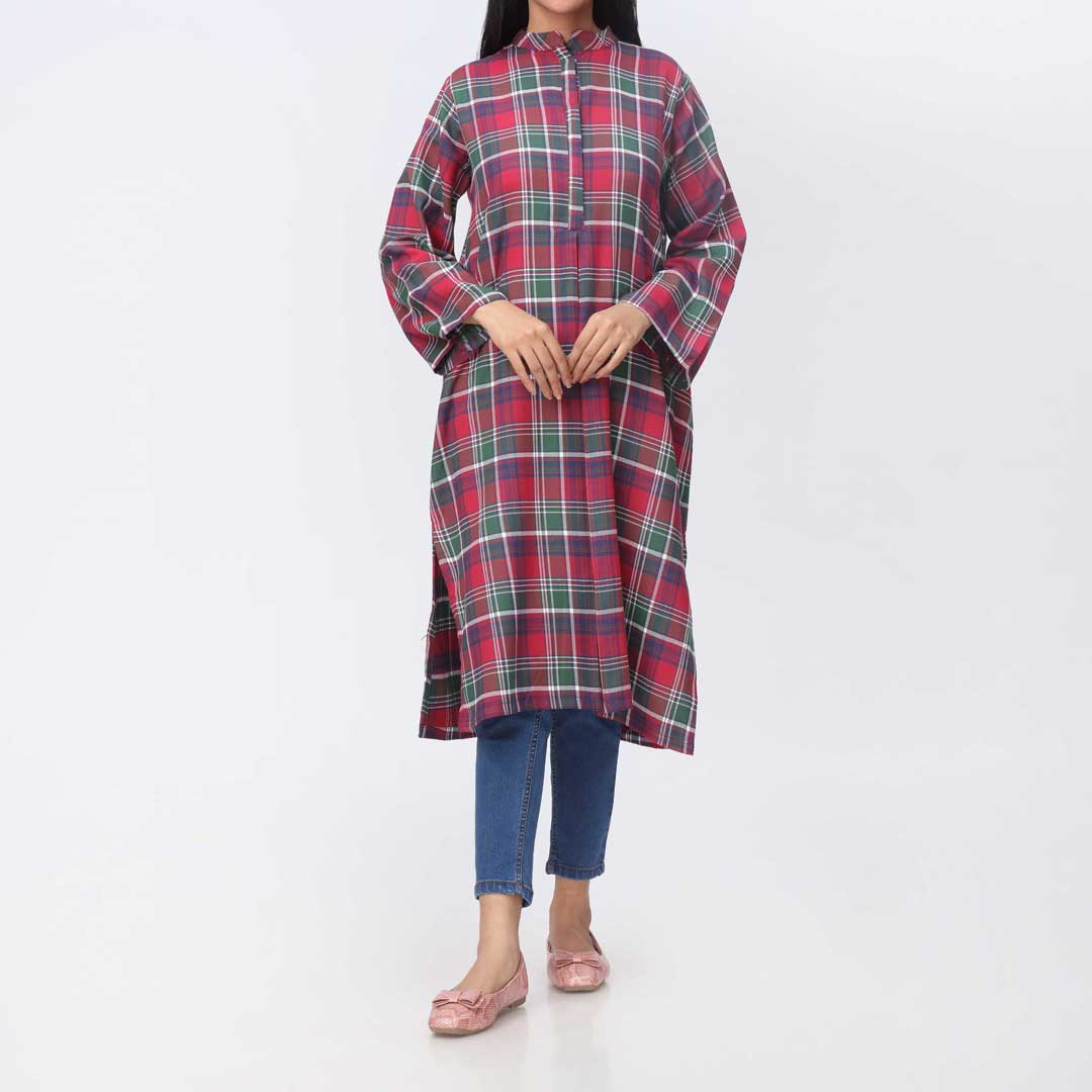 1PC- Flannel Checkered Shirt PW3011