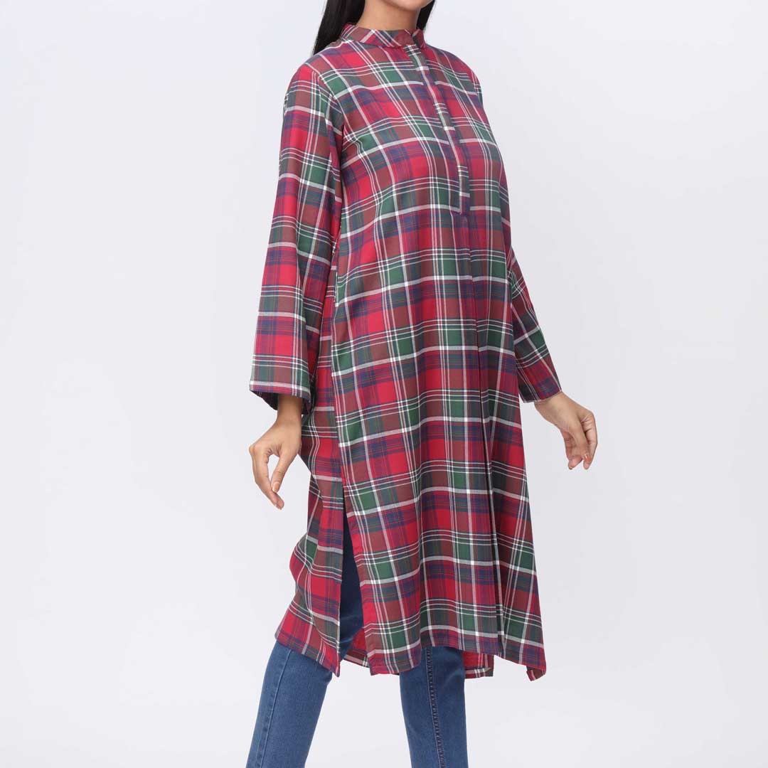 1PC- Flannel Checkered Shirt PW3011