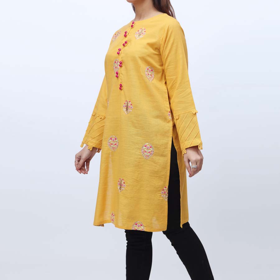 1PC- Embroidered Khaddar Shirt PW3044