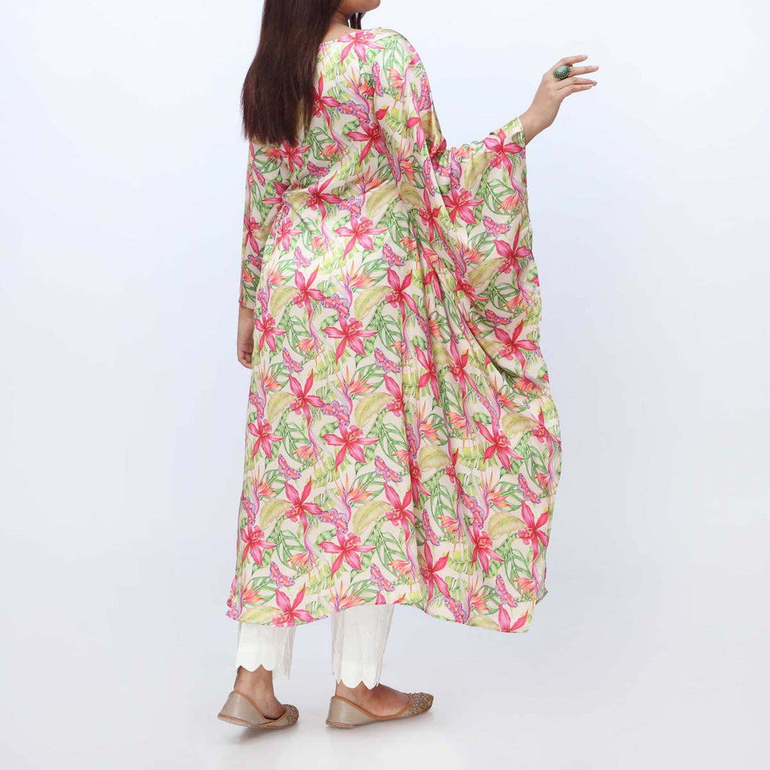 1PC-Printed Shamoz Silk Shirt PW3070