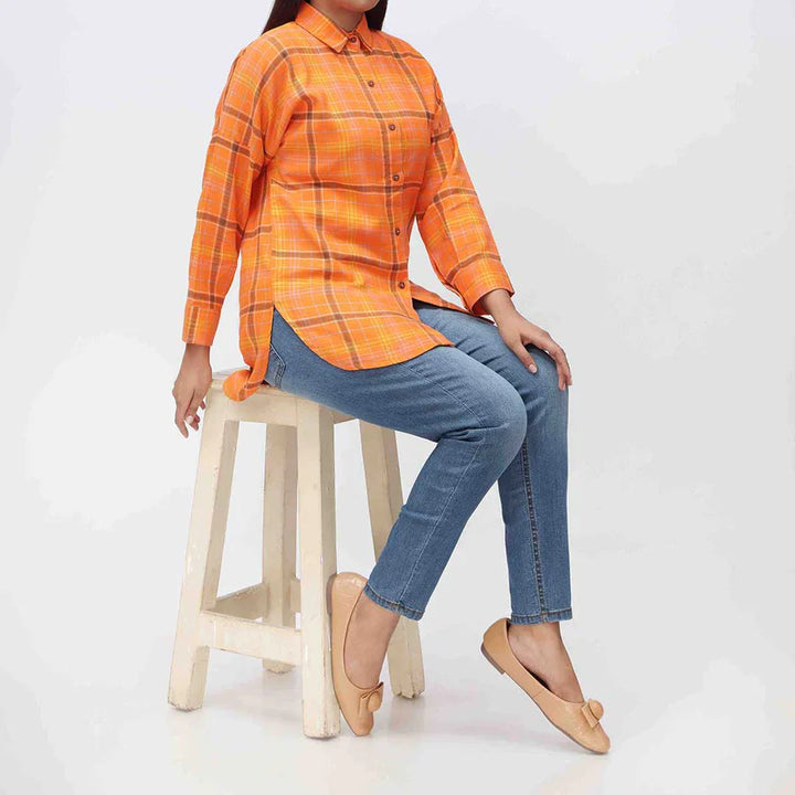 1PC- Flannel Checkered Shirt PW3282