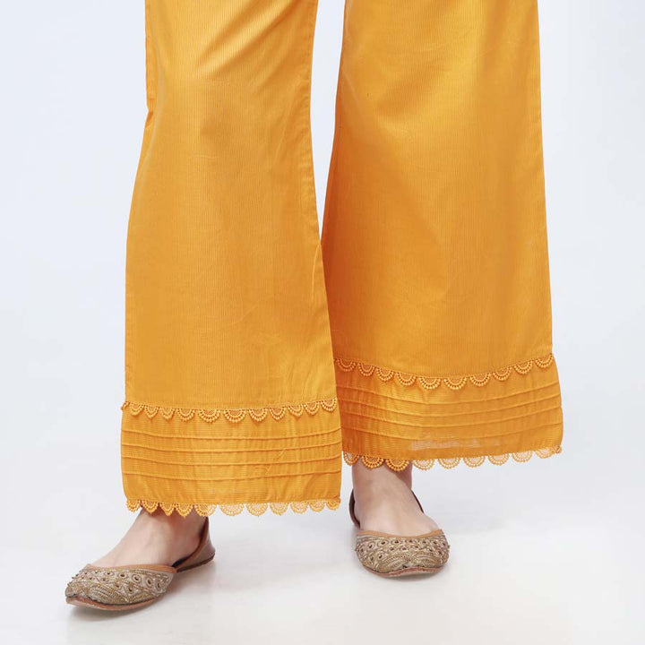 Mustard Striper Broshia Straight Fit Trouser PW3622