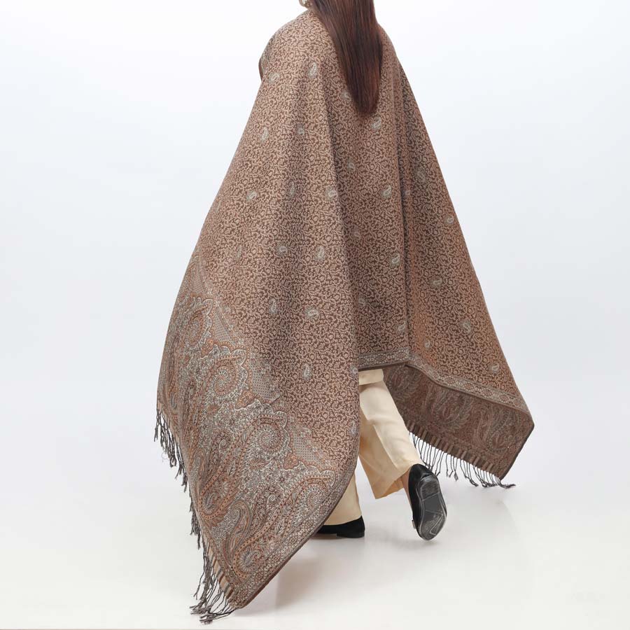 Brown Winter Shawl  PW3701