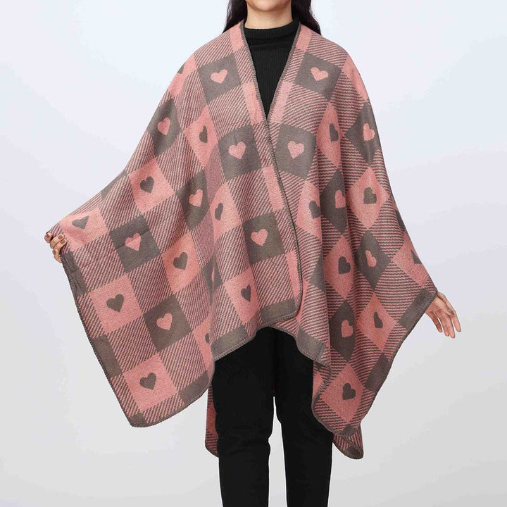 Pink Cape Shawl PW3841