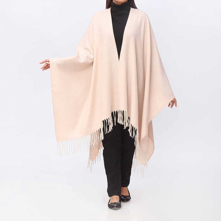 Peach Cape Shawl PW3882