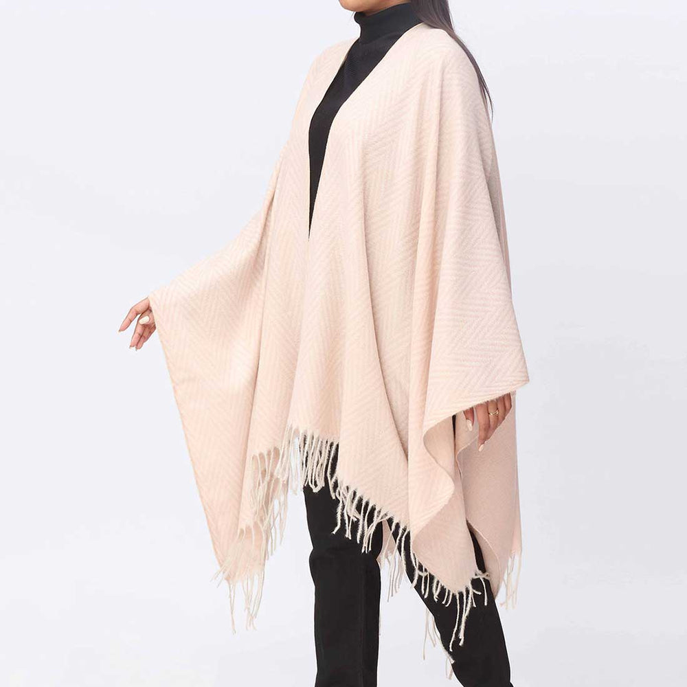 Peach Cape Shawl PW3882