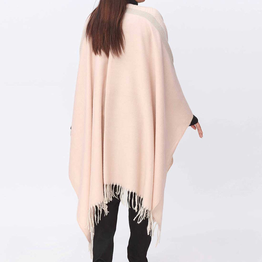 Peach Cape Shawl PW3882