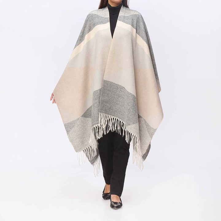 Black Cape Shawl PW3884