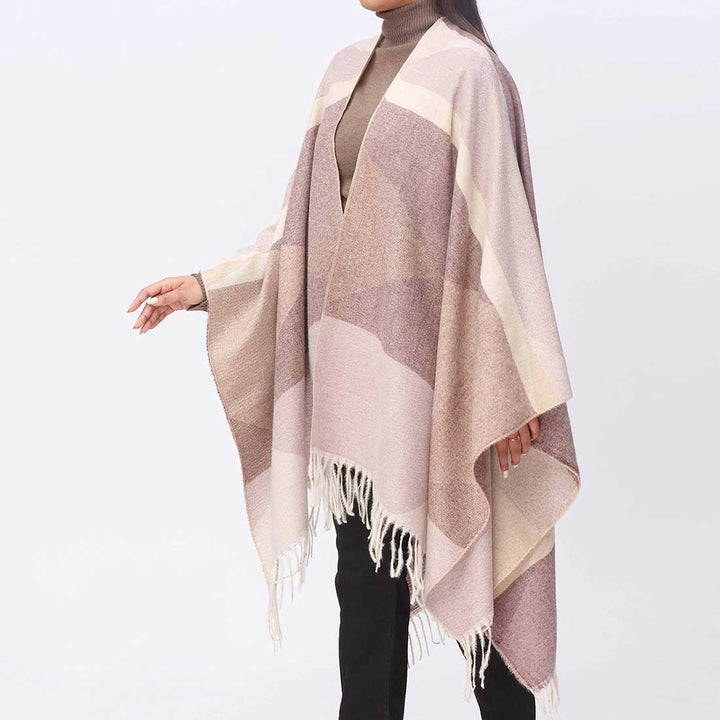 Purple Cape Shawl PW3884