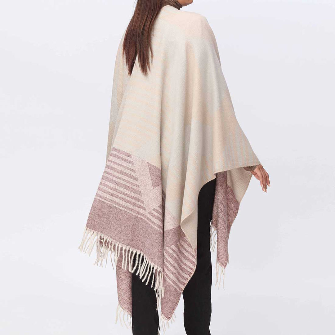 Brown Cape Shawl PW3887