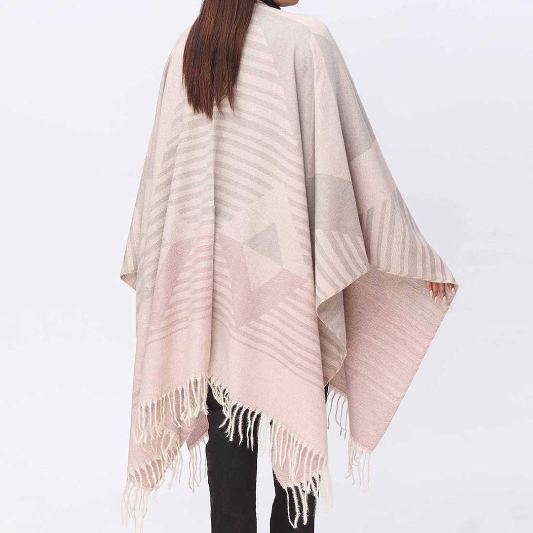 Peach Cape Shawl PW3887