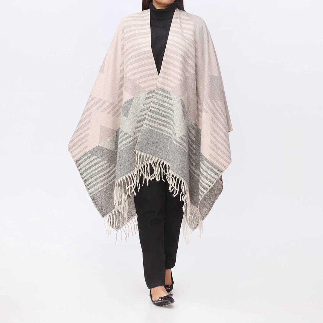 Apricot Cape Shawl PW3887