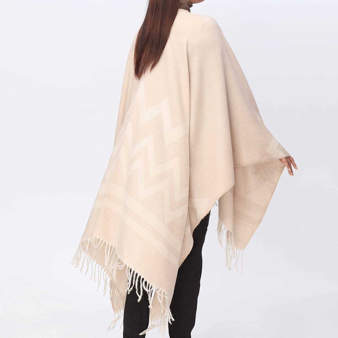 Khaki Cape Shawl PW3889