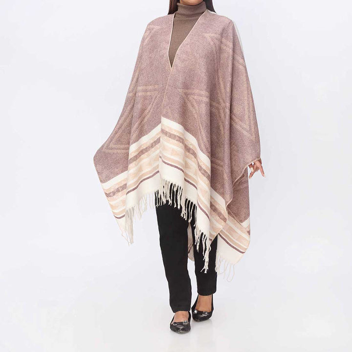 Brown Cape Shawl PW3892