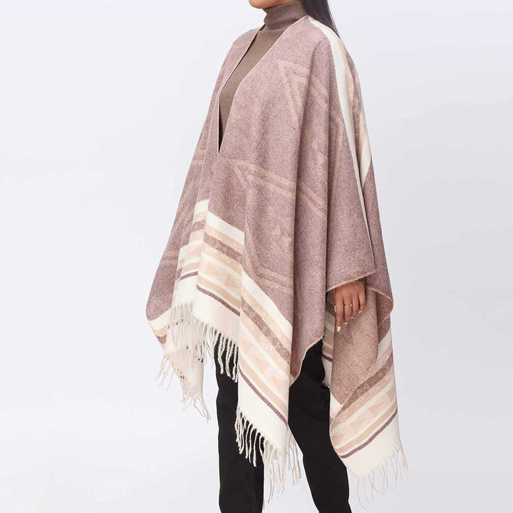 Brown Cape Shawl PW3892