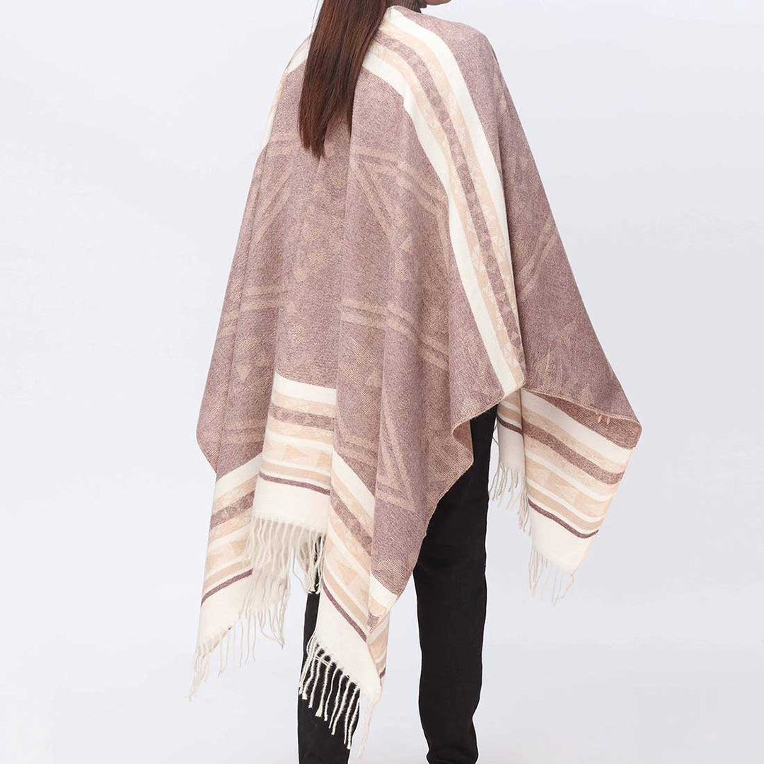 Brown Cape Shawl PW3892